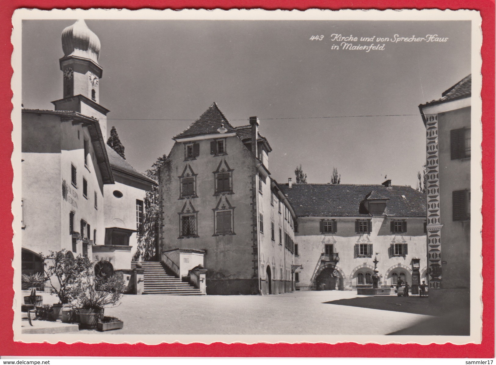 MAIENFELD, KIRCHE UND VON SPRECHER-HAUS - Maienfeld