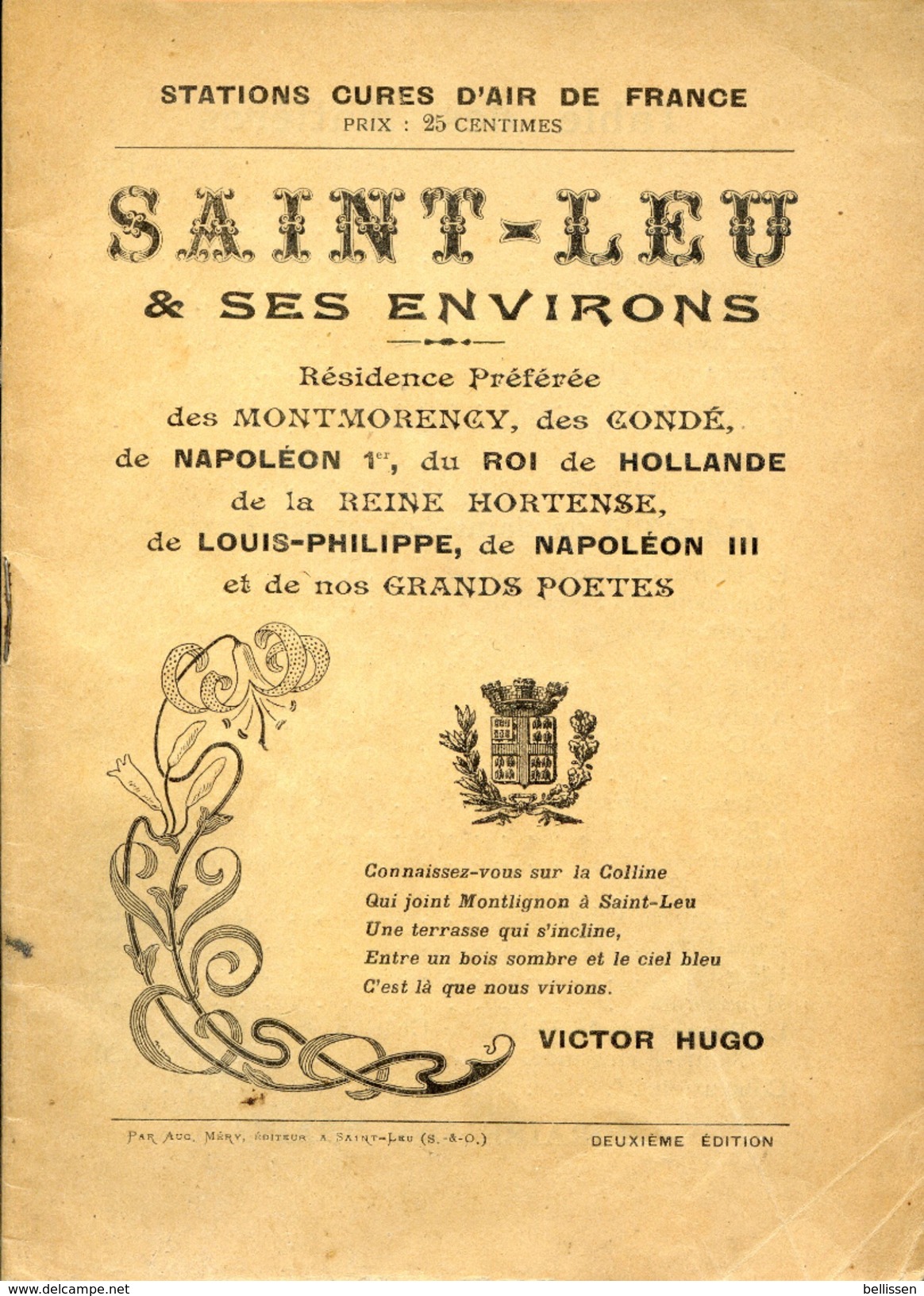 Saint-Leu Et Ses Environs  Imprimerie Lemire (Seine Et Oise) Val D'Oise 1904 - Ile-de-France