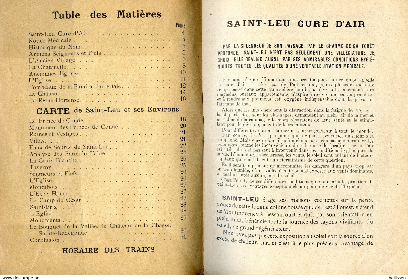 Saint-Leu Et Ses Environs  Imprimerie Lemire (Seine Et Oise) Val D'Oise 1904 - Ile-de-France