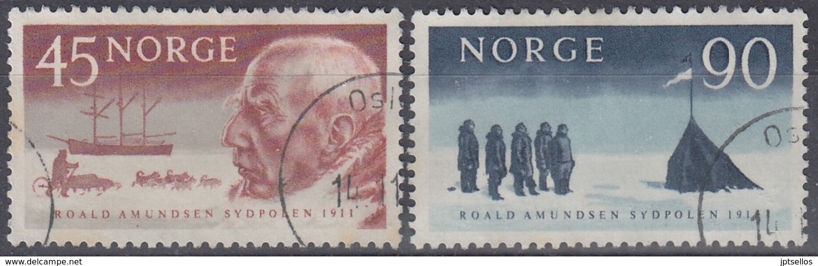 NORUEGA 1961 Nº 419/20 USADO - Used Stamps