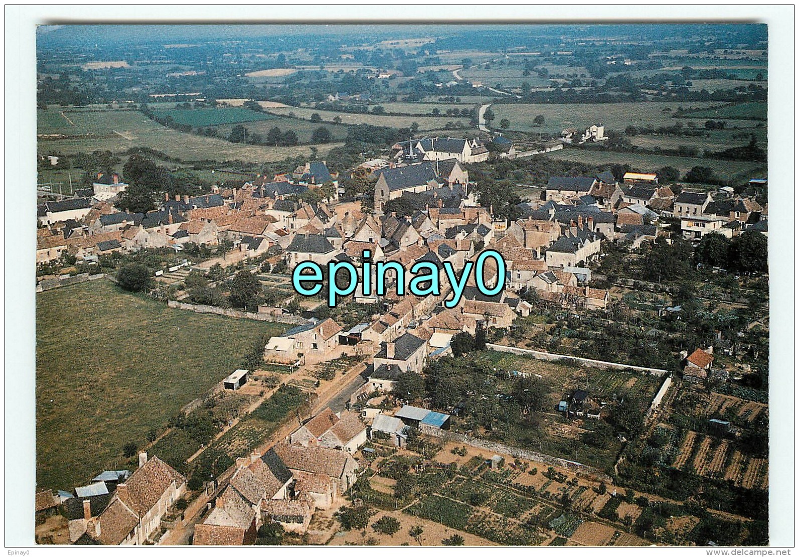 B - 72 - AUVERS LE HAMON - Vue Sur Le Village - Autres & Non Classés