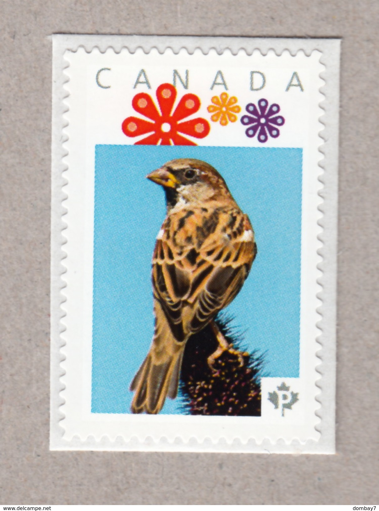 SPARROW Personalized Postage Stamp MNH Canada 2017 [p17-01bd61] - Mussen