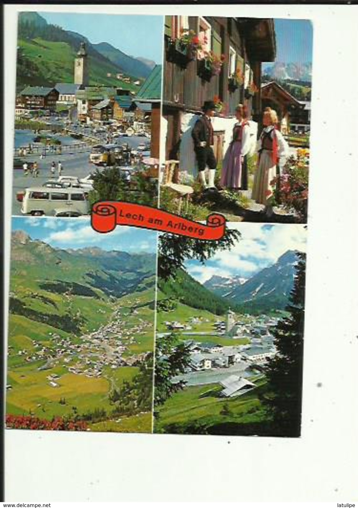 Carte De Lech Am Arlberg 1447m    _ Multivues (  ) - Lech