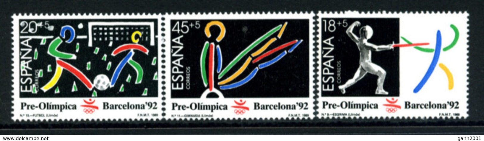 Spain 1989 España / Olympics Barcelona 1992 MNH Juegos Olimpicos / 183  38 - Verano 1992: Barcelona