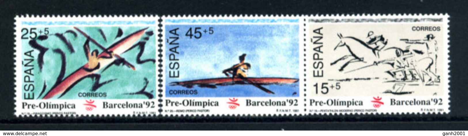 Spain 1990 España / Olympics Barcelona 1992 MNH Juegos Olimpicos / 189  38 - Summer 1992: Barcelona