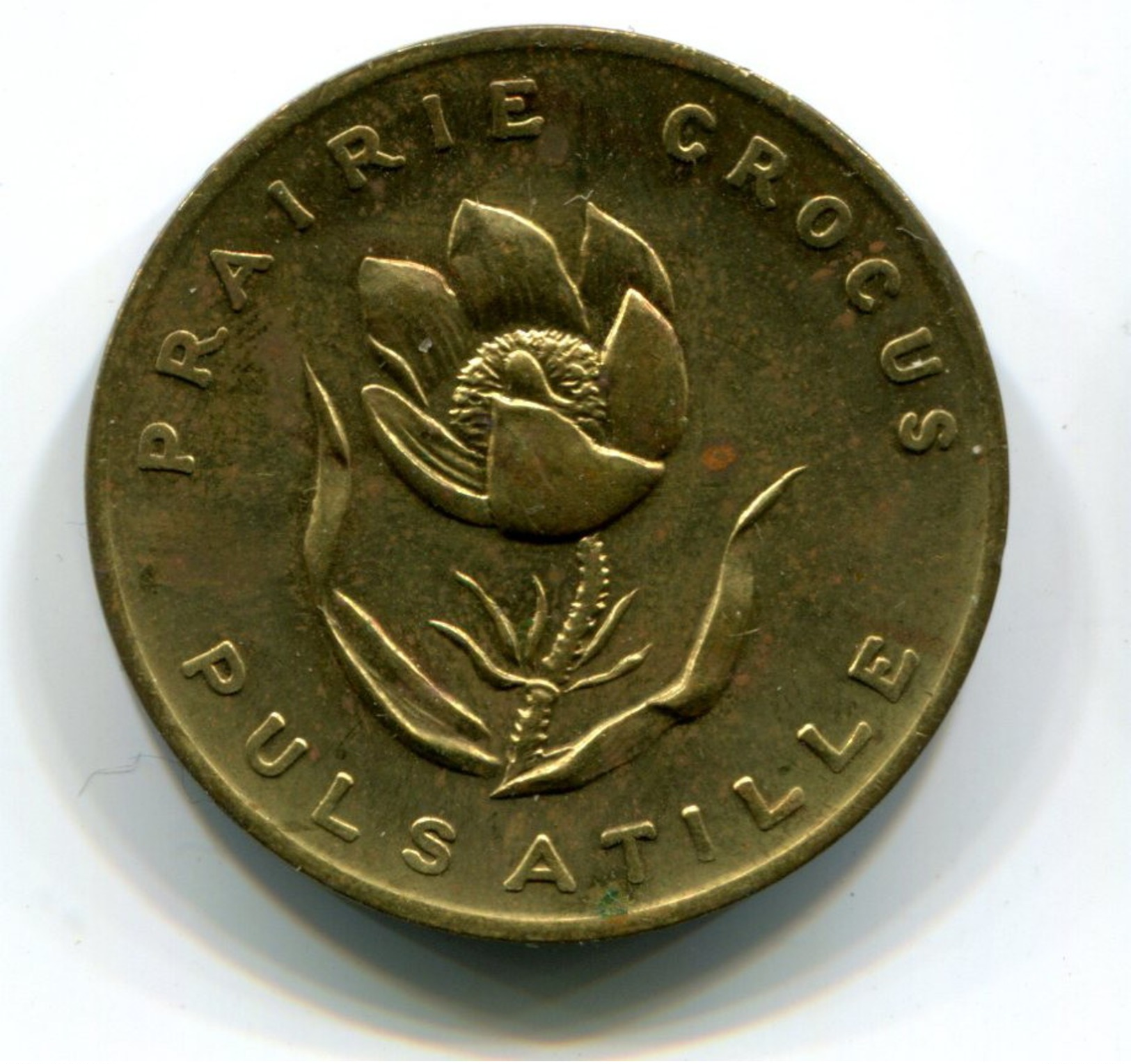 Manitoba Canada Prairie Crocus Medal - Other & Unclassified