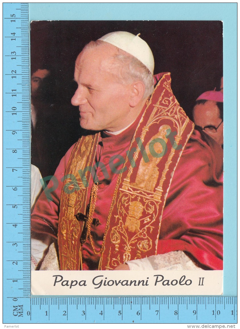 Pape, Papa, Pope - Papa Giovanni Poalo II, Pape  Jean Paul II - 2 Scans - Papes