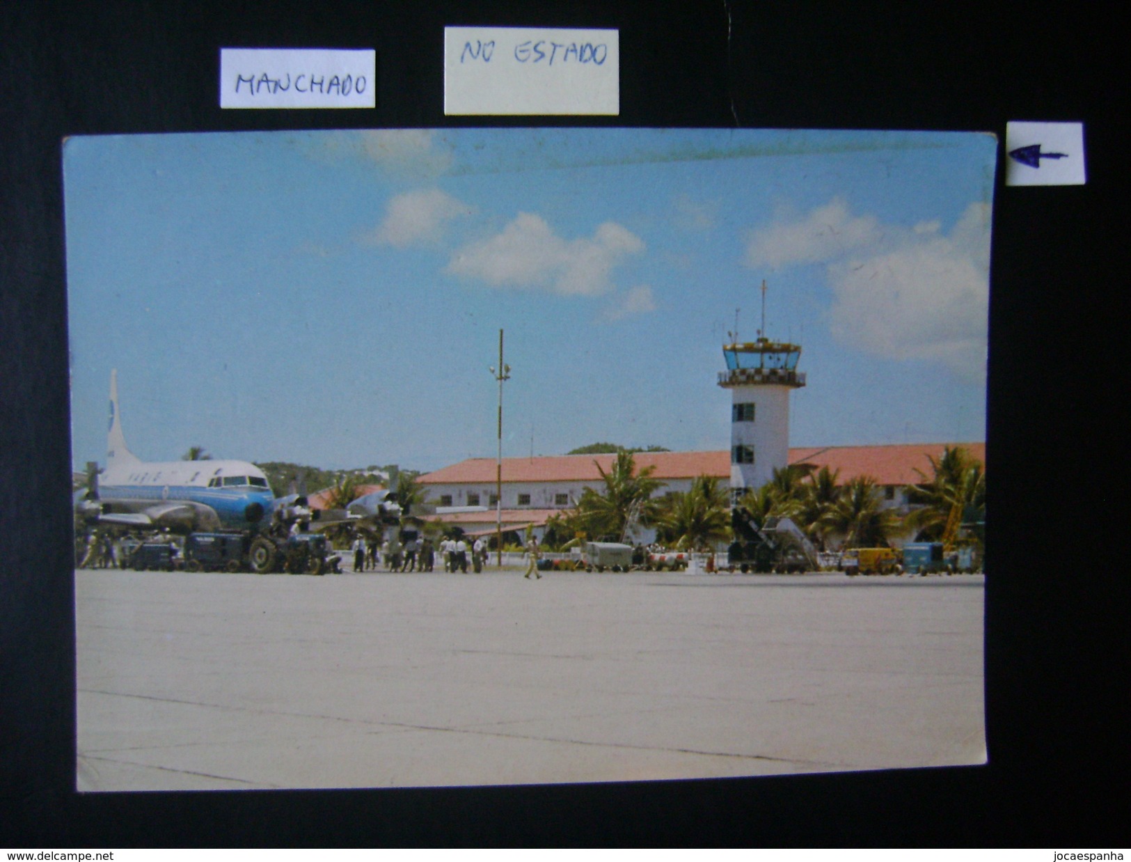 SALVADOR / BAHIA (BRAZIL) AIRPORT POSTCARD IN THE STATE - Aérodromes