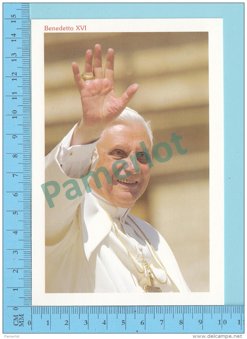 Pape, Papa, Pope - Benoit XVI, Benetta XVI - 2 Scans - Papes