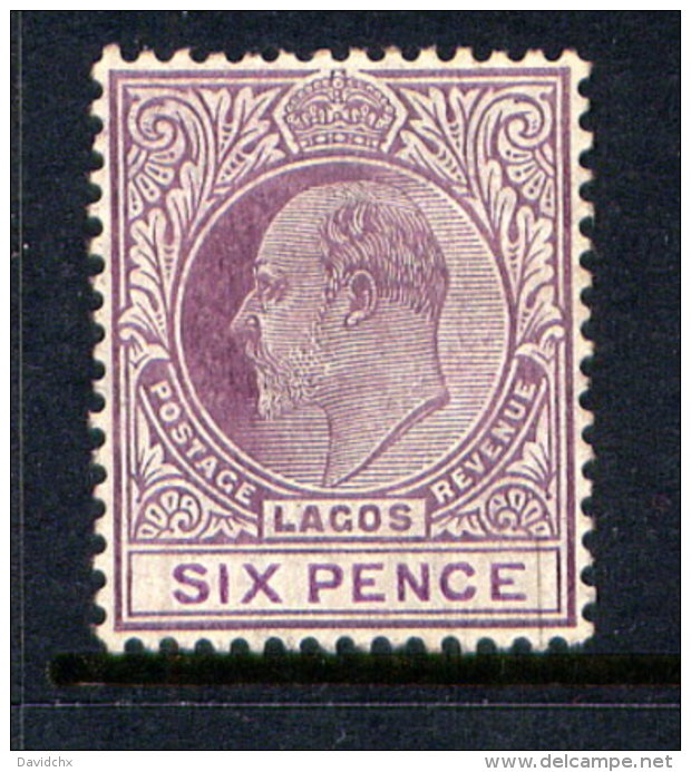 LAGOS, NO. 55a, WMK 3, MH - Autres & Non Classés