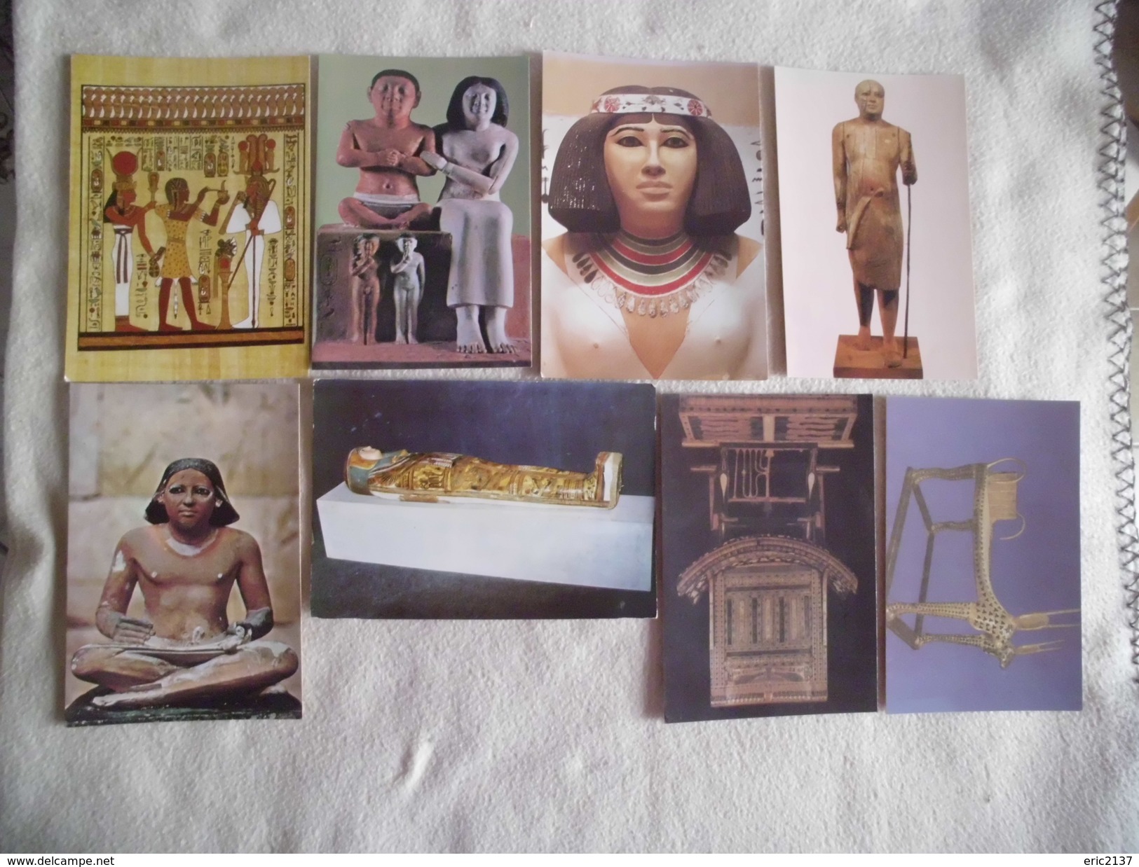 LOT DE 8 CARTES EGYPTE ANCIEN... - 5 - 99 Cartes
