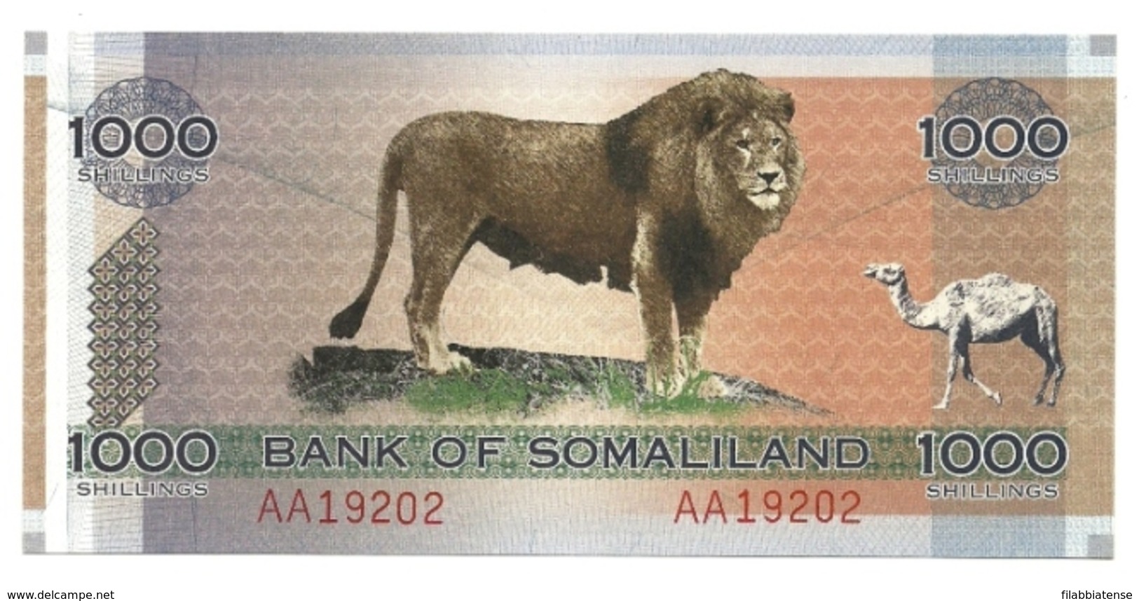 Somaliland - 1.000 Shillings 2006 ---- - Somalia