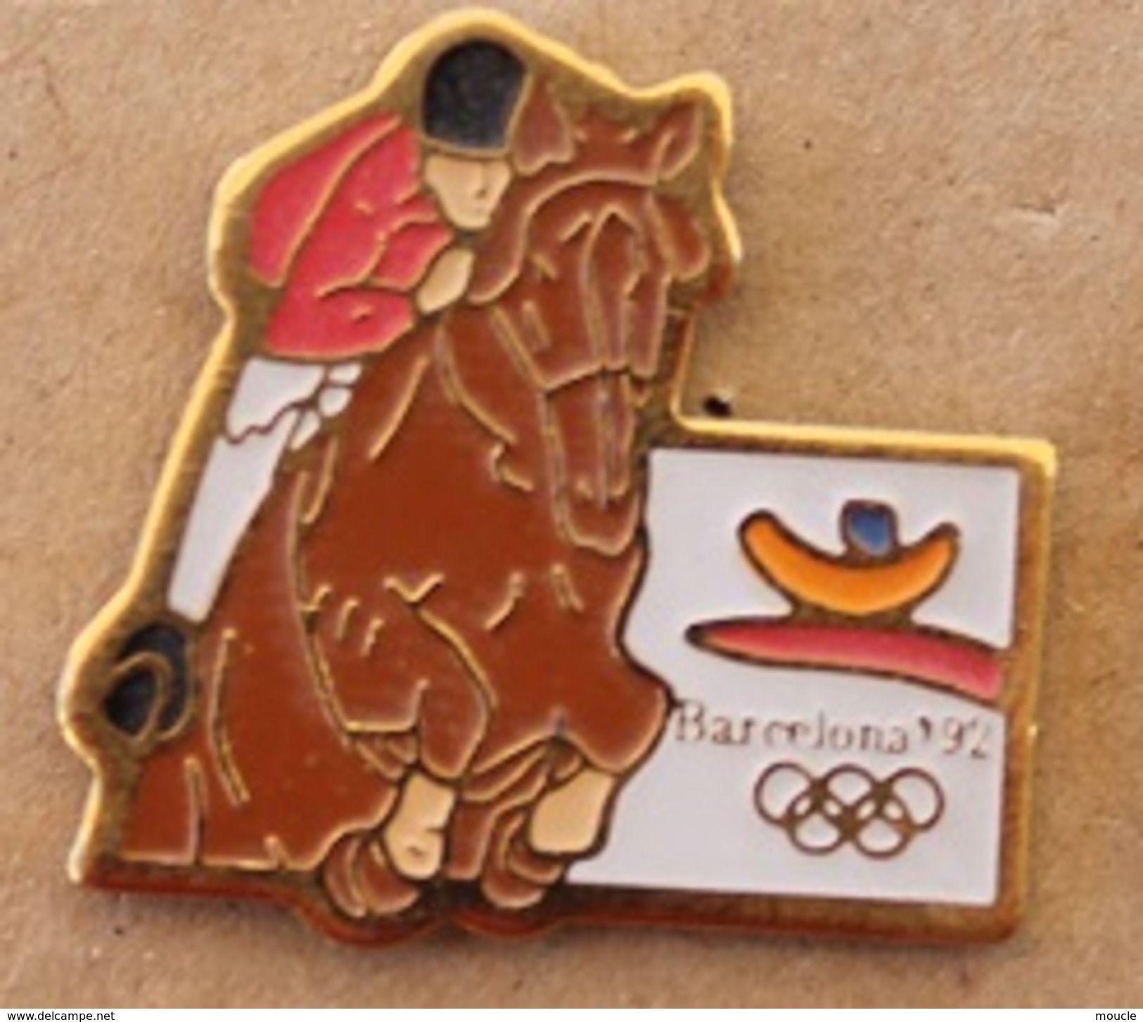 JEUX OLYMPIQUES BARCELONA'92 - CONCOURS HIPPIQUE - CHEVAL - CAVALIER   -    (13) - Olympic Games