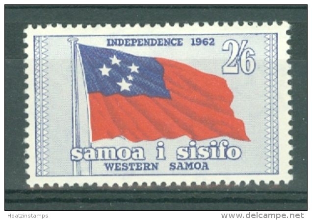 Samoa: 1962   Independence   SG247    2/6d   MH - Samoa
