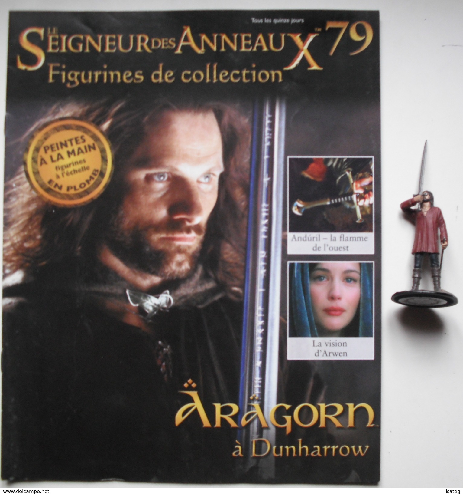 Figurine Le Seigneur Des Anneaux N°79 / Aragorn à Dunharrow - Lord Of The Rings