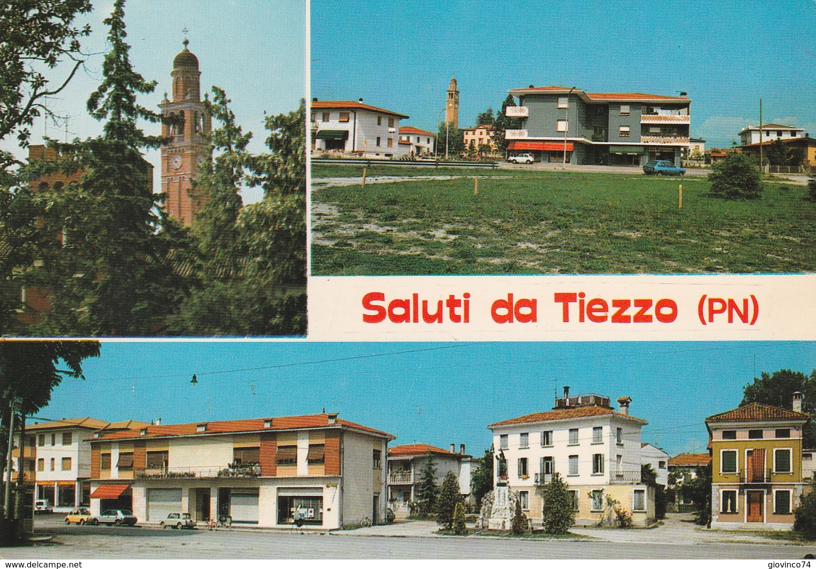 PORDENONE - TIEZZO - SALUTI DA.........CCC - Pordenone