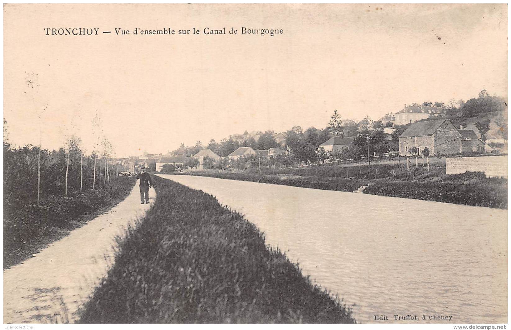 Tronchoy    89        Le Canal De Bourgogne       ( Voir Scan) - Autres & Non Classés