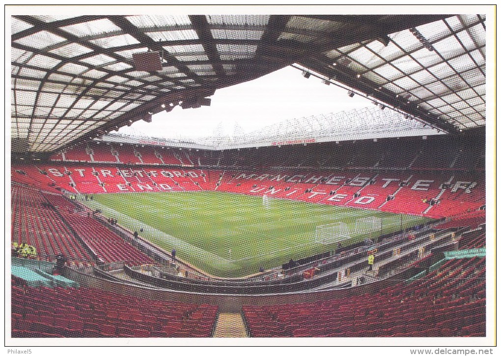 Postkaart - Uitgifte 19 Augustus 2015 - 50 Jaar Voetbal International - Old Trafford - Manchester United - Ongebruikt - Voetbal