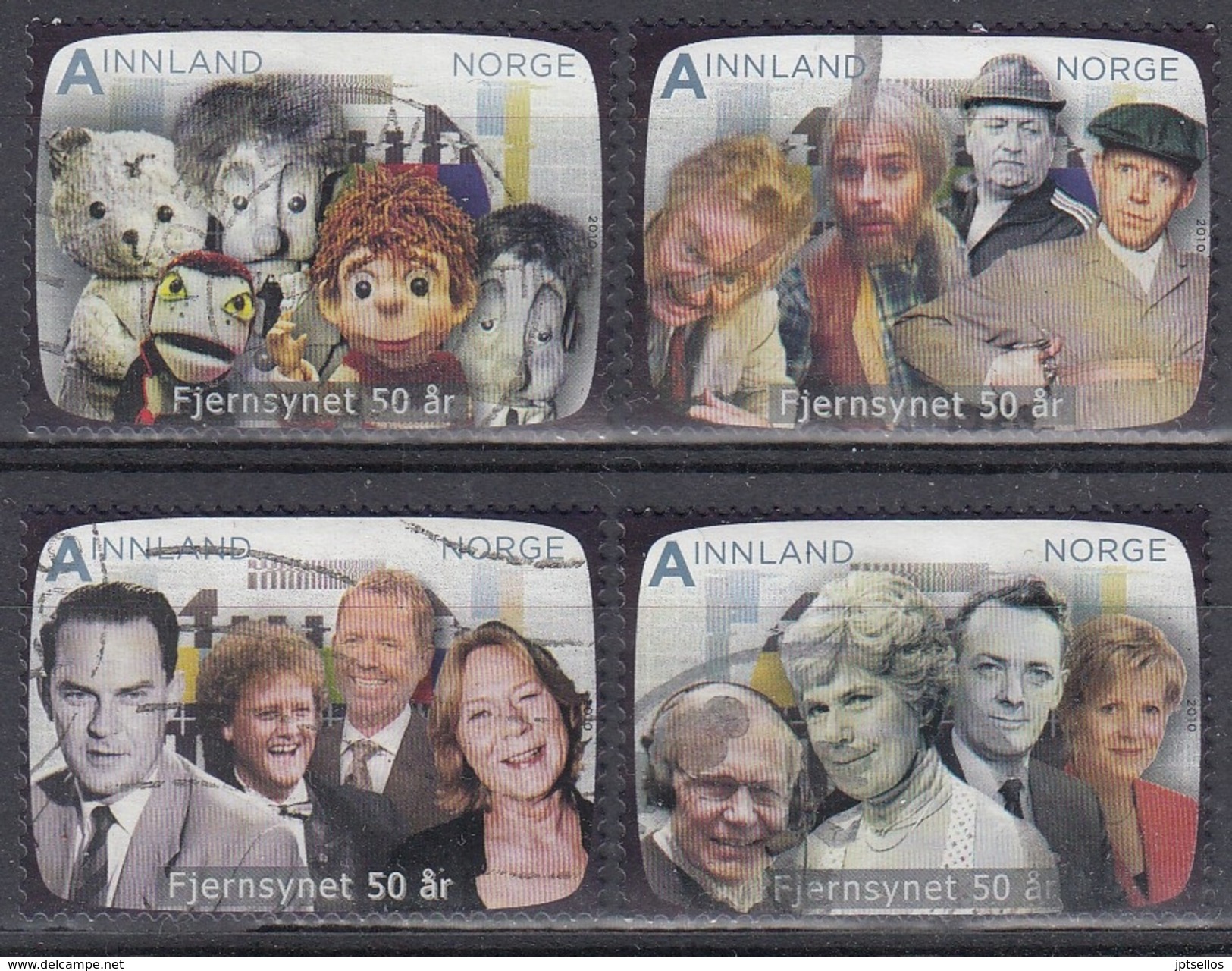 NORUEGA 2010 Nº 1669/72 USADO - Used Stamps