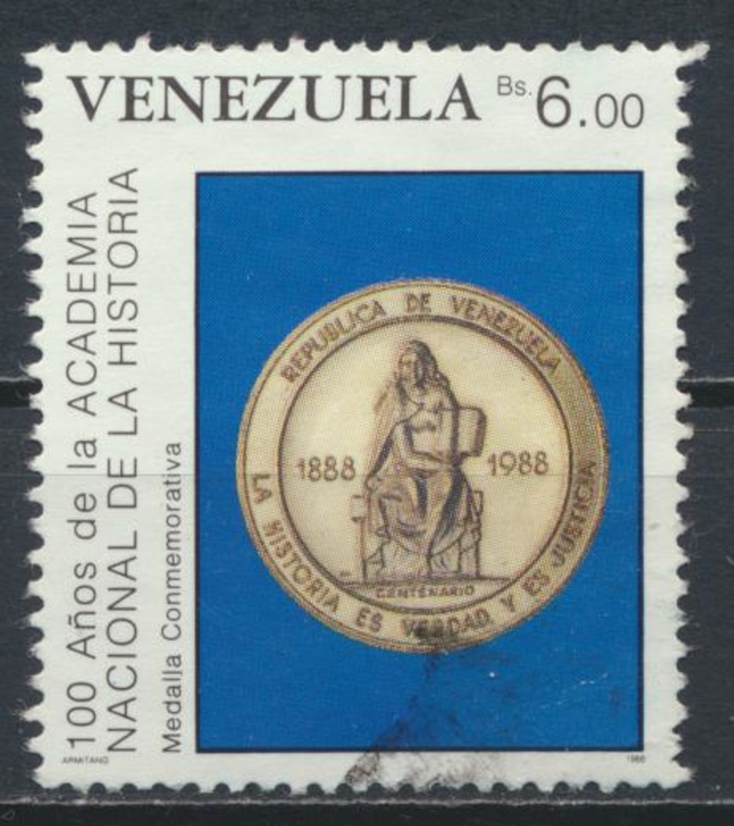 °°° VENEZUELA - Y&T N°1431 - 1988 °°° - Venezuela
