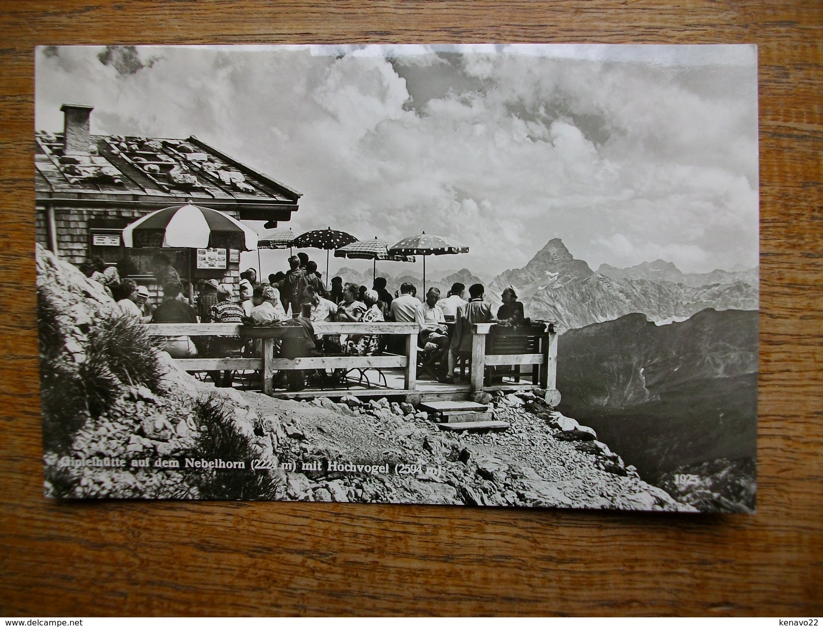 Allemagne , Gipfelhütte Auf Dem Nebelhorn Mit Hochvogel - Oberstdorf