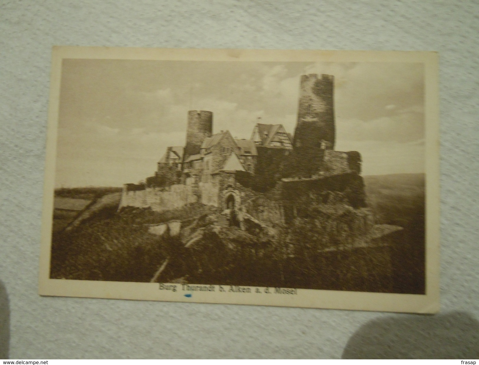 AK Cp --  Burg Thurandt B. Alken A. D. Mosel1900 CIRCA - Mayen