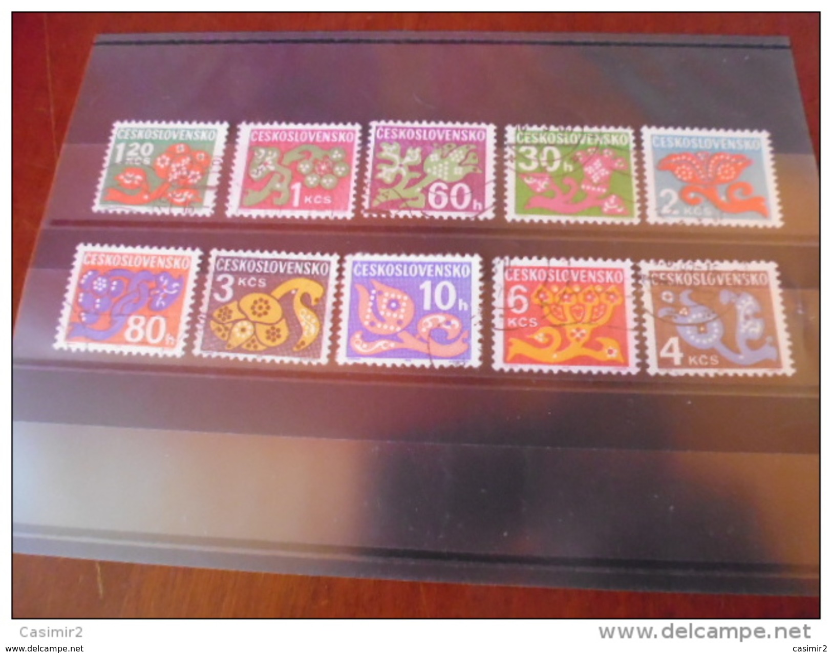 TCHECOSLOVAQUIE  TIMBRE  REFERENCE  YVERT N°103--113 - Official Stamps