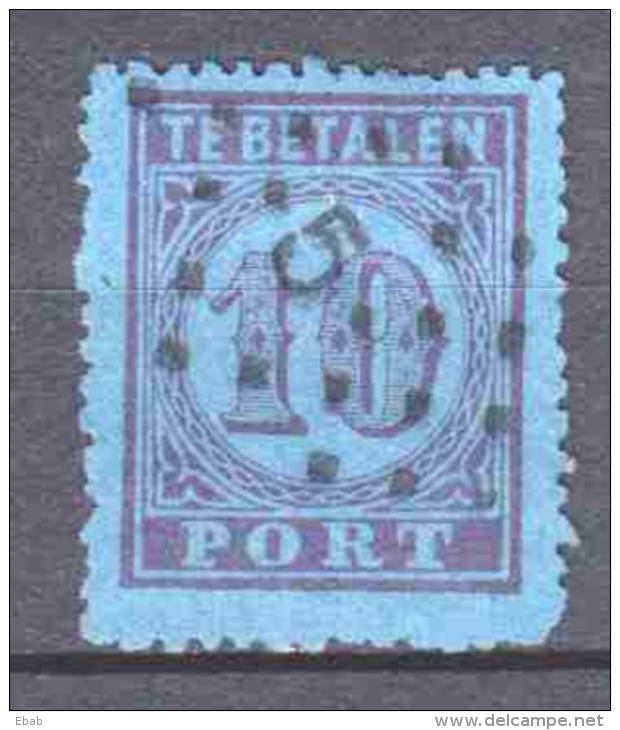 Netherlands 1870 PORTO NVPH P2 Canceled (1) - Impuestos