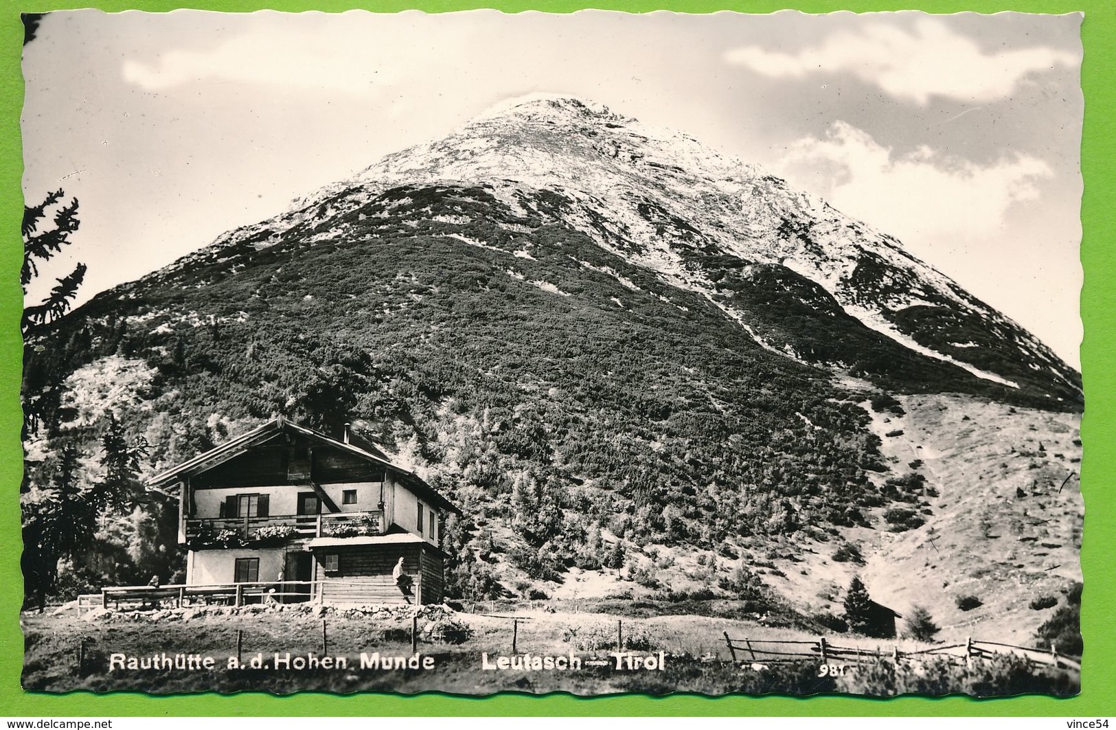 LEUTASCH - Rauthütte A. D. Munde Echte Photographie - Leutasch