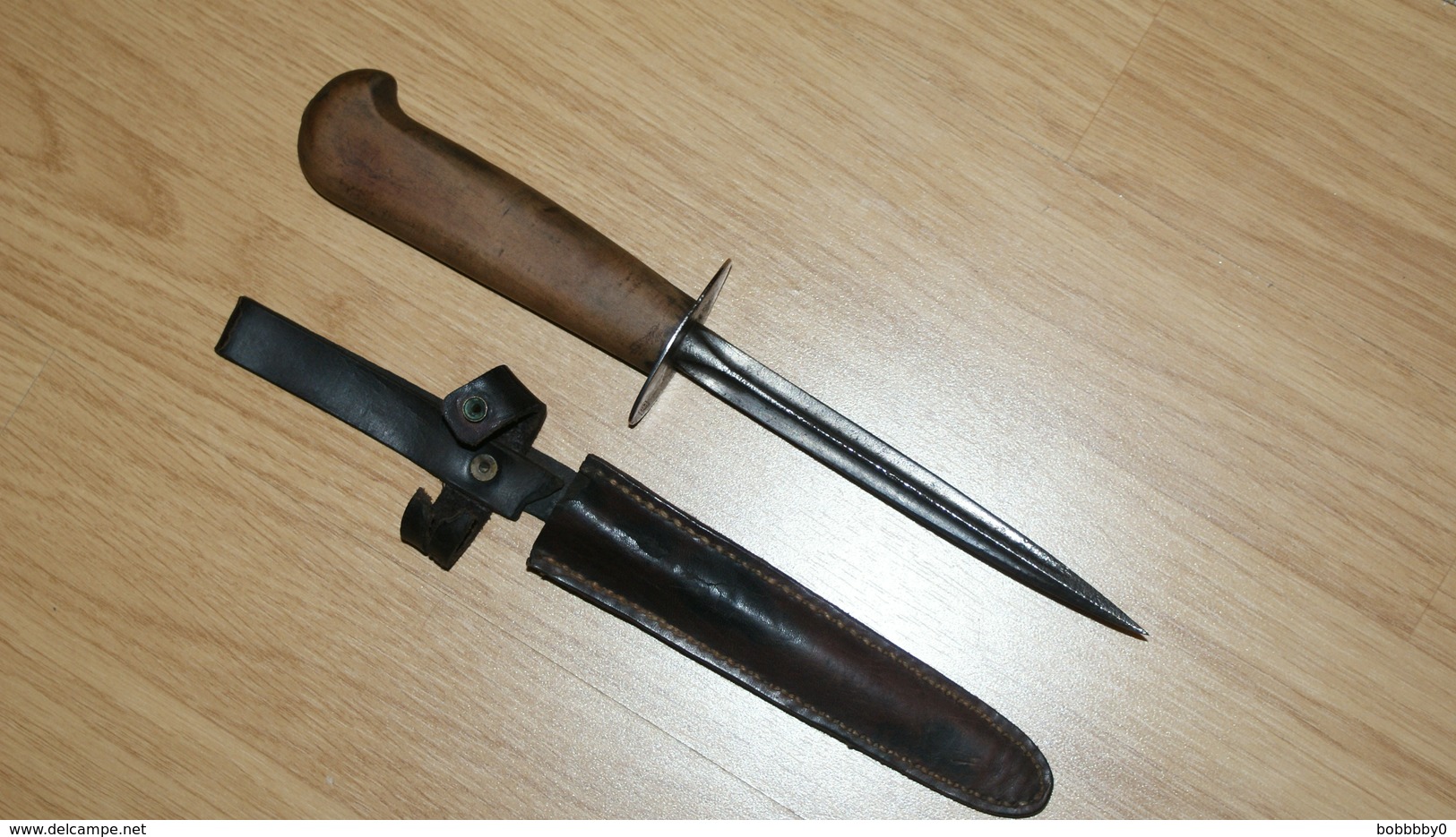 COUTEAU POIGNARD DE TRANCHEE FRANCAIS "COUTROT" - Knives/Swords