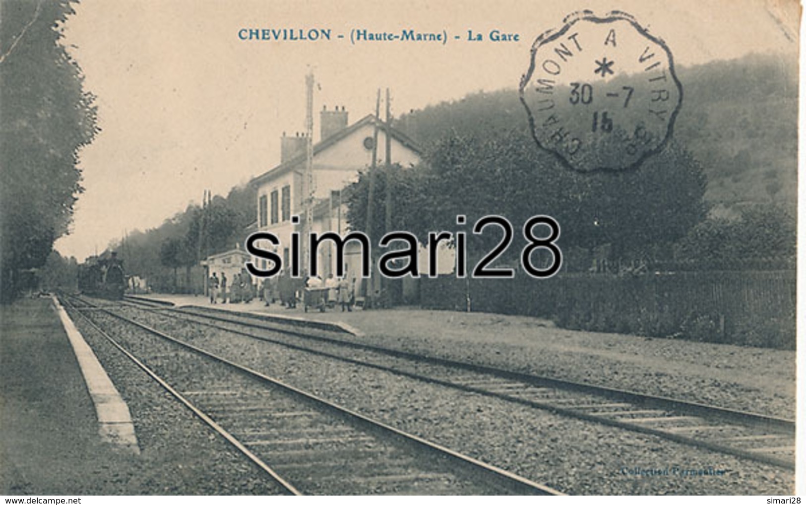 CHEVILLON - LA GARE - Chevillon