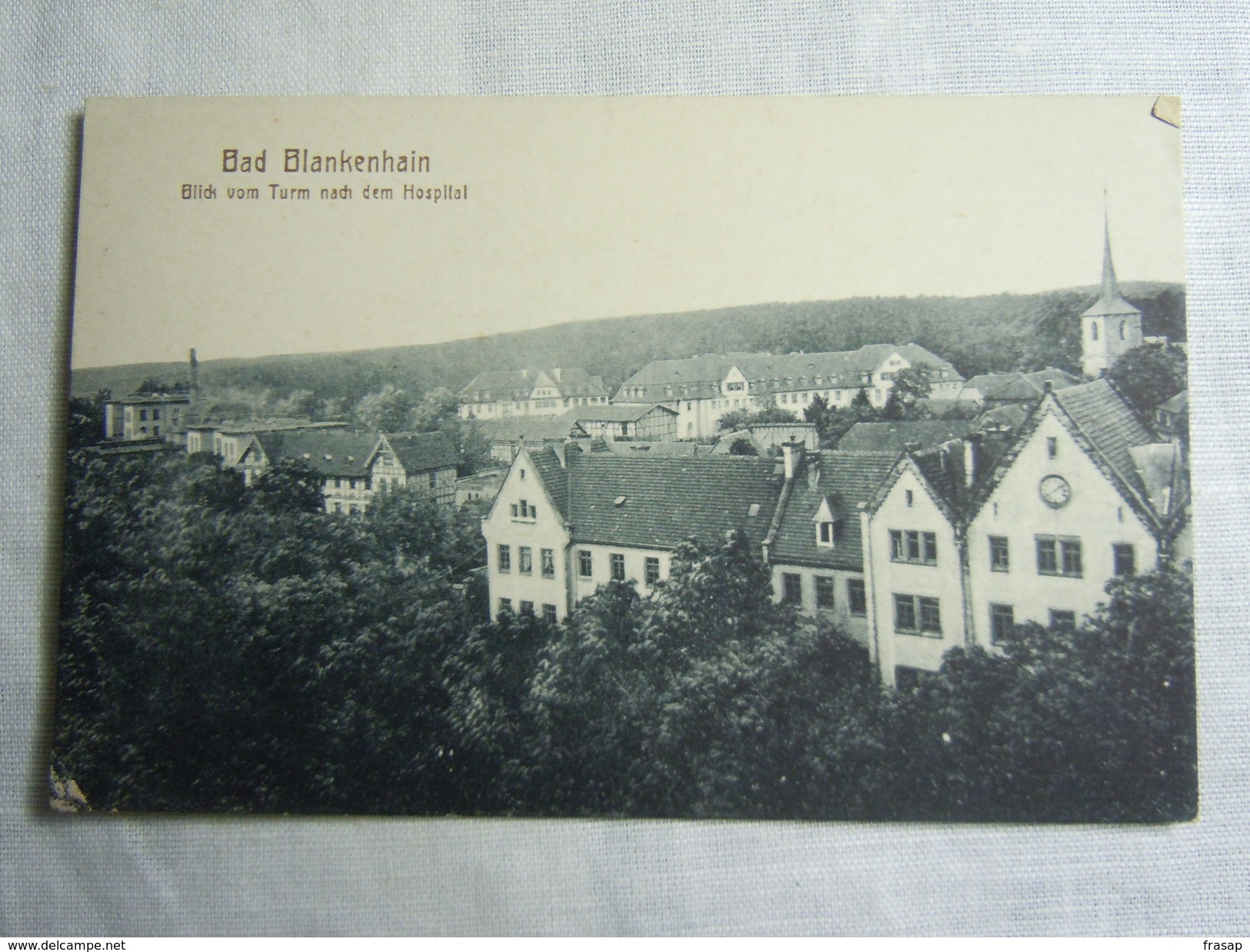 AK Cp -- Bad Blankenhaindem Hospital  / Thüringen - Bad Blankenburg