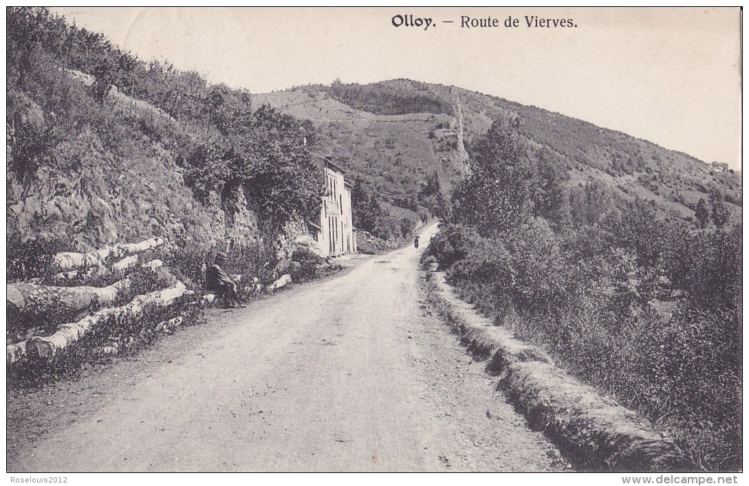 OLLOY : Route De Vierves - Autres & Non Classés