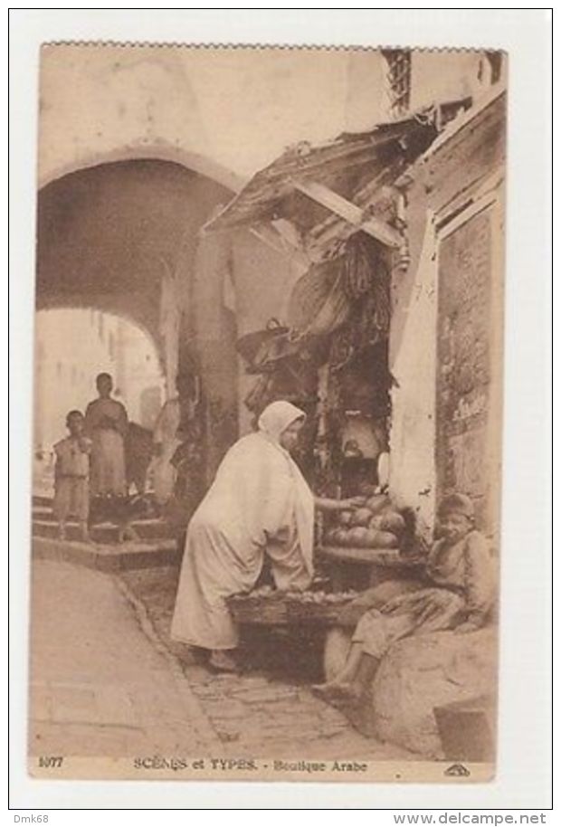 ALGERIA - SCENES AND TYPES - BOUTIQUE ARABE - EDIT SALLES GIRONS - 1910s ( 404 ) - Non Classés