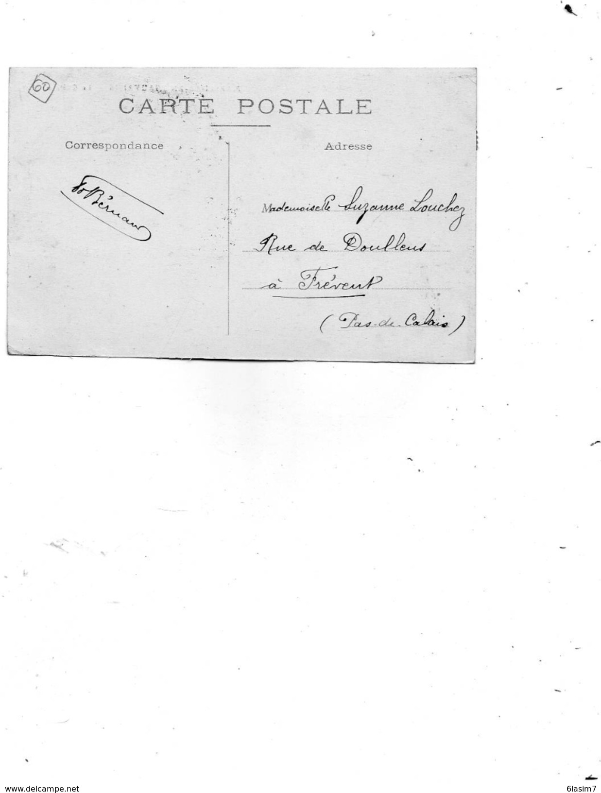 CPA - MARSEILLE-en-BEAUVAISIS (60) - Aspect Du Château En 1916 - Marseille-en-Beauvaisis
