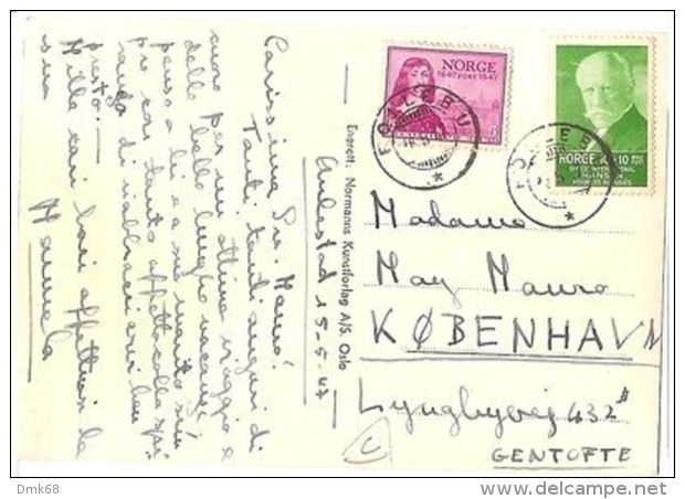 NORWAY - FOLLEBU KIRKE - EDIT NORMANNS - STAMPS - 1940s ( 91 ) - Autres & Non Classés