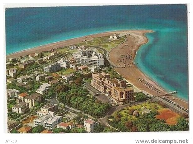 GREECE - RHODES / RODI - VIEW OF THE TOWN  - STAMP - 1970s ( 27 ) - Autres & Non Classés