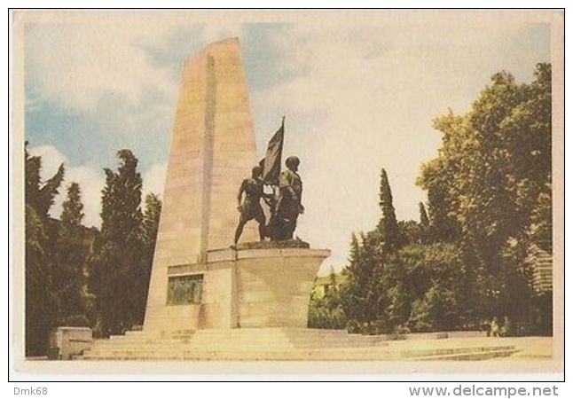 TURKEY - ISTANBUL - BARBAROSSA MONUMENT - EDIT DOGAN KARDES - 1950s ( 305 ) - Autres & Non Classés