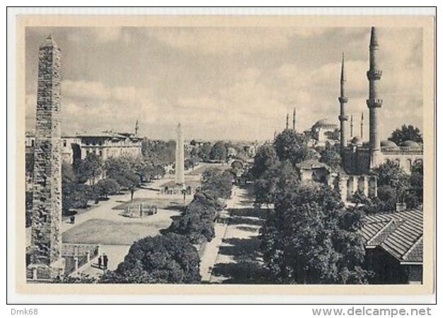 TURKEY - ISTANBUL - THE HIPPODROME & MOSQUE - EDIT DOGAN KARDES - 1950s ( 296 ) - Autres & Non Classés