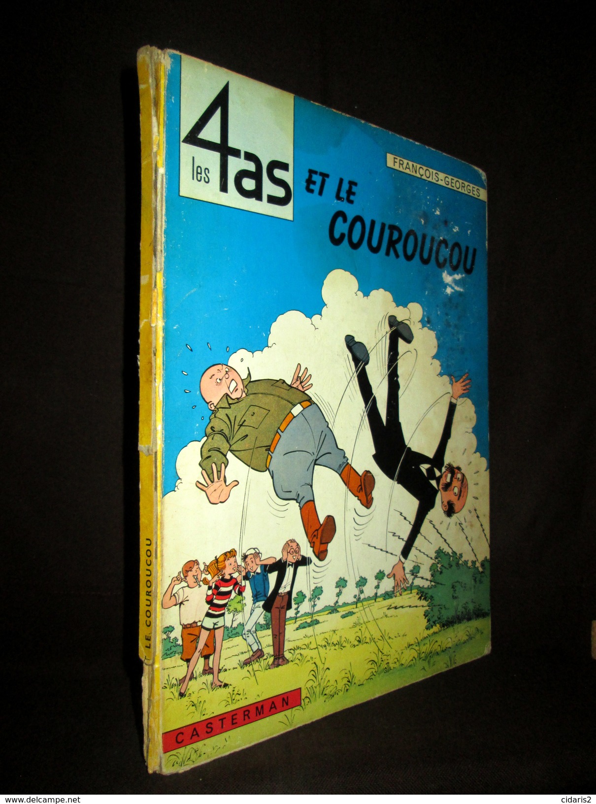 BD Bande Dessinée Les 4 AS: 5 "Les 4 AS Et Le COUROUCOU" F. CRAENHALS & G. CHAULET Editions Casterman EO 1966 - 4 As, Les