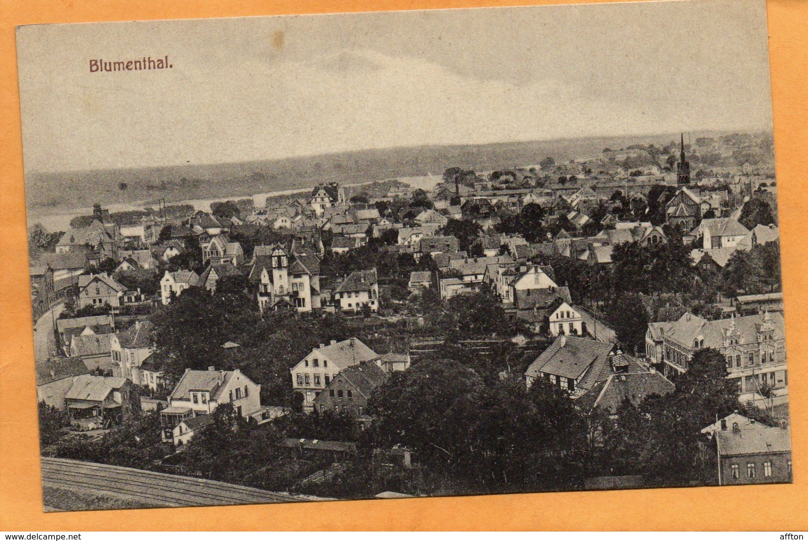 Blumenthal 1920 Postcard - Rendsburg