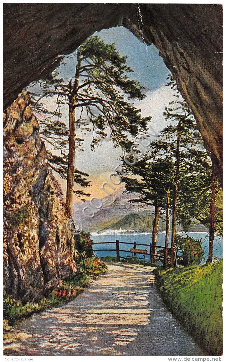 Cartolina -  Illustrata Lago Di Como Nella Villa Serbelloni 1932 - Como