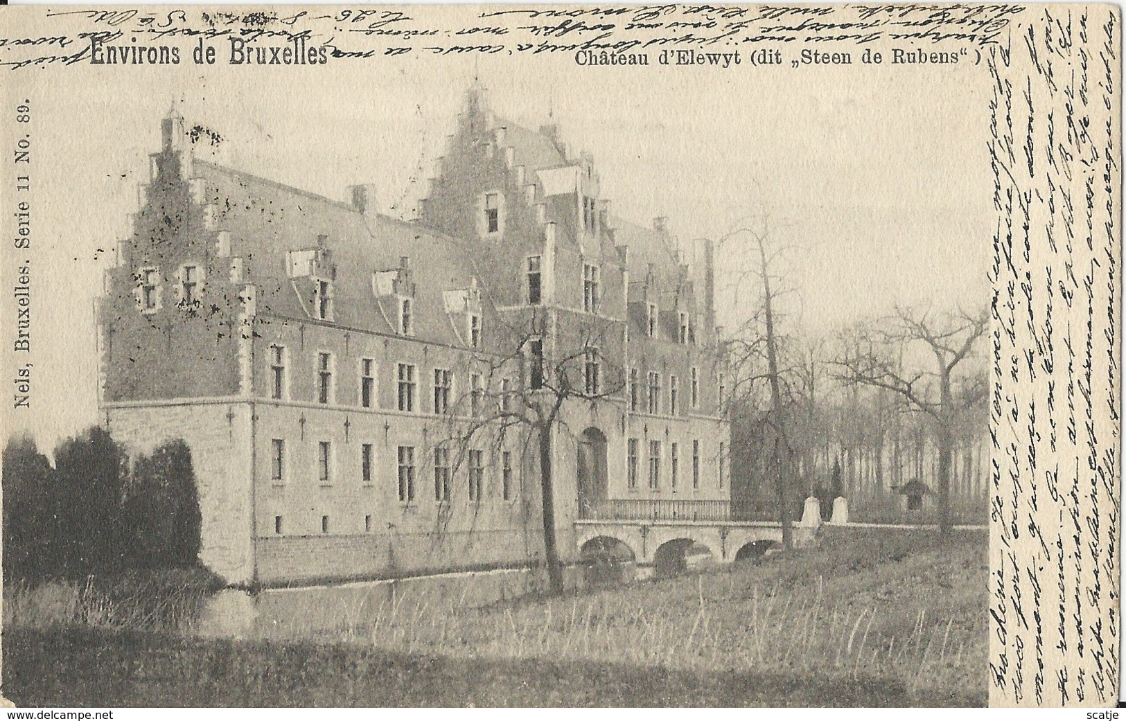 Environs De Bruxelles   -   Château D'Elewyt  -   1900  Naar  Aywaille - Zemst