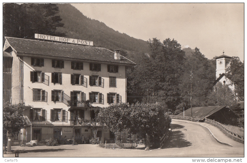 Suisse - Innertkirchen - Hotel Hof Und Post - Innertkirchen