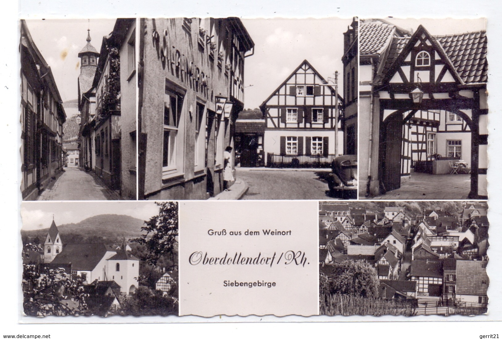 5330 KÖNIGSWINTER - OBERDOLLENDORF, Mehrbild-AK, 1961 - Koenigswinter