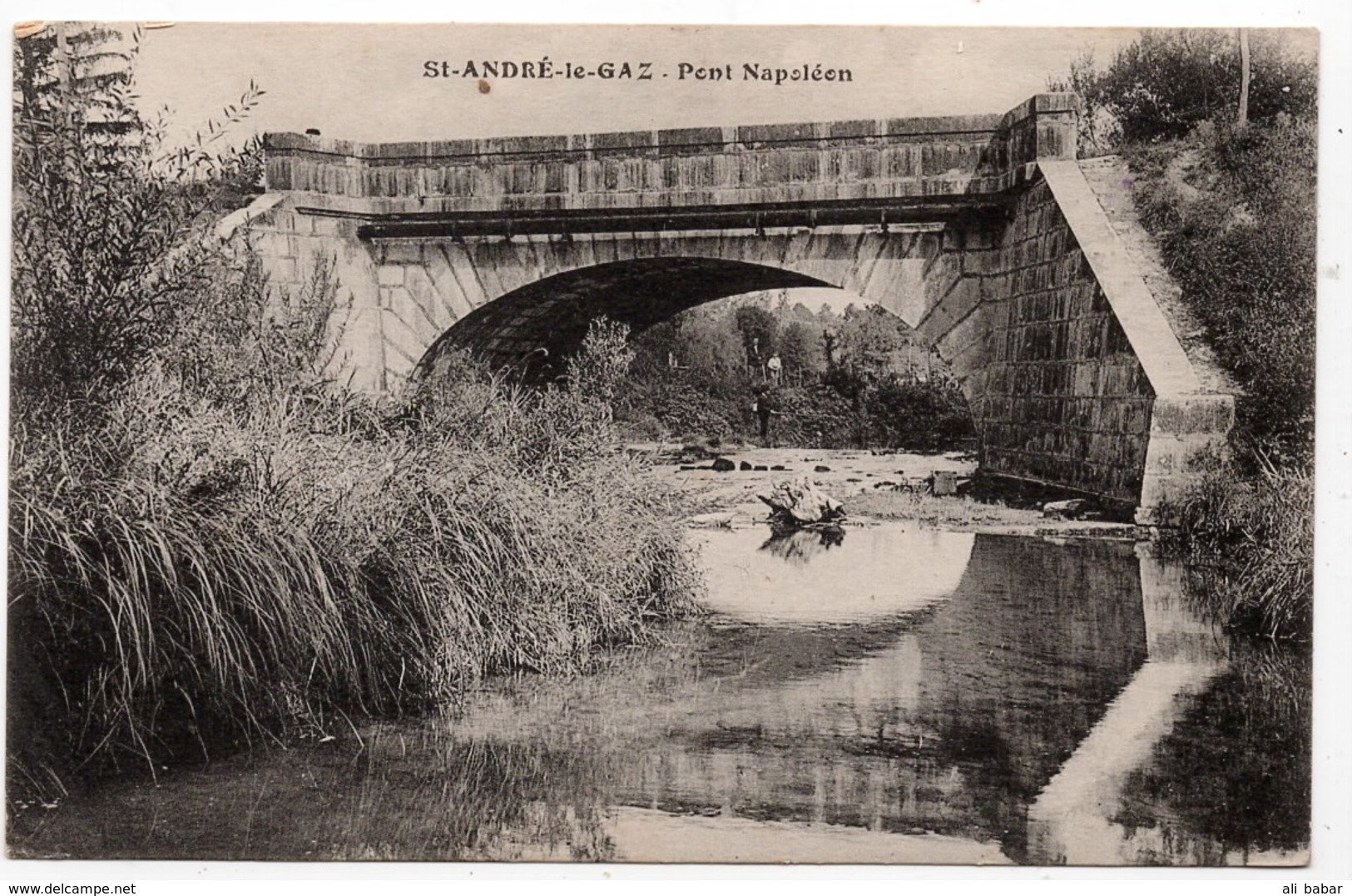 Saint André Le Gaz : Pont Napoléon (Editeur Non Mentionné) - Saint-André-le-Gaz