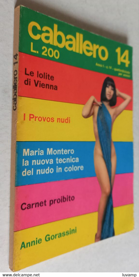 CABALLERO N. 14 DEL  30 DICEMBRE 1967 (CART 20) - Prime Edizioni