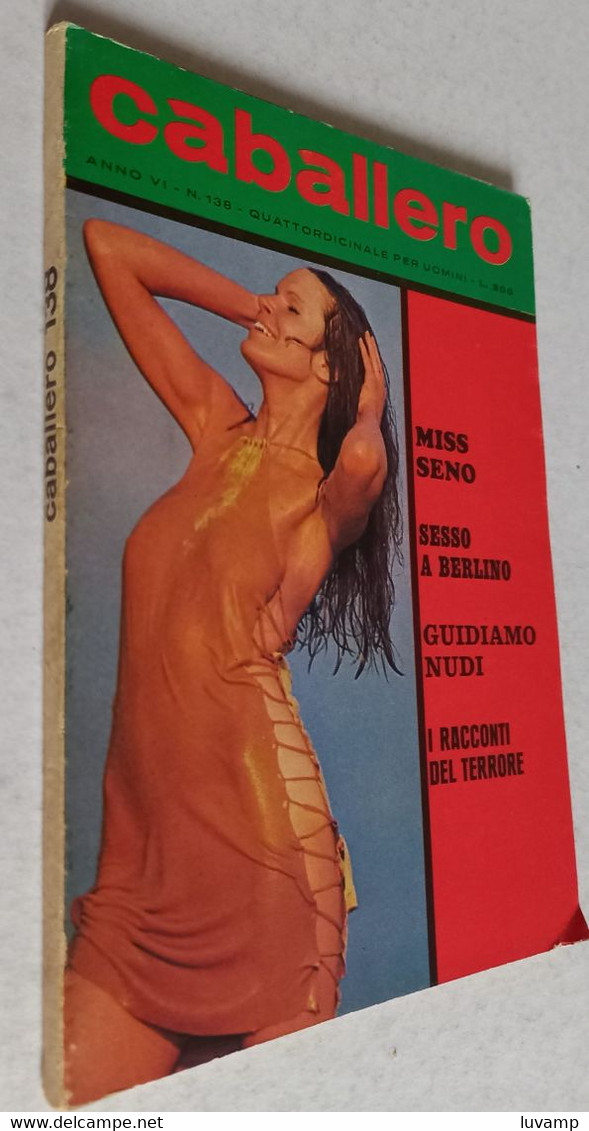 CABALLERO N. 138 DEL  25 NOVEMBRE 1972 (CART 20) - Prime Edizioni