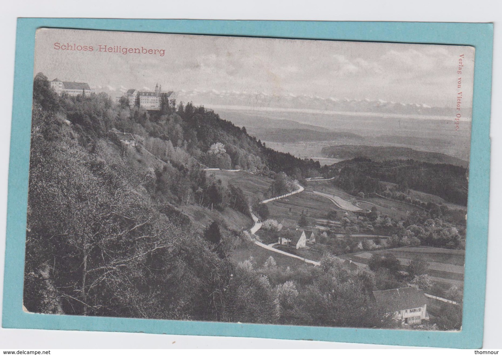 SCHLOSS  HEILIGENBERG  -  1908  - - Markdorf