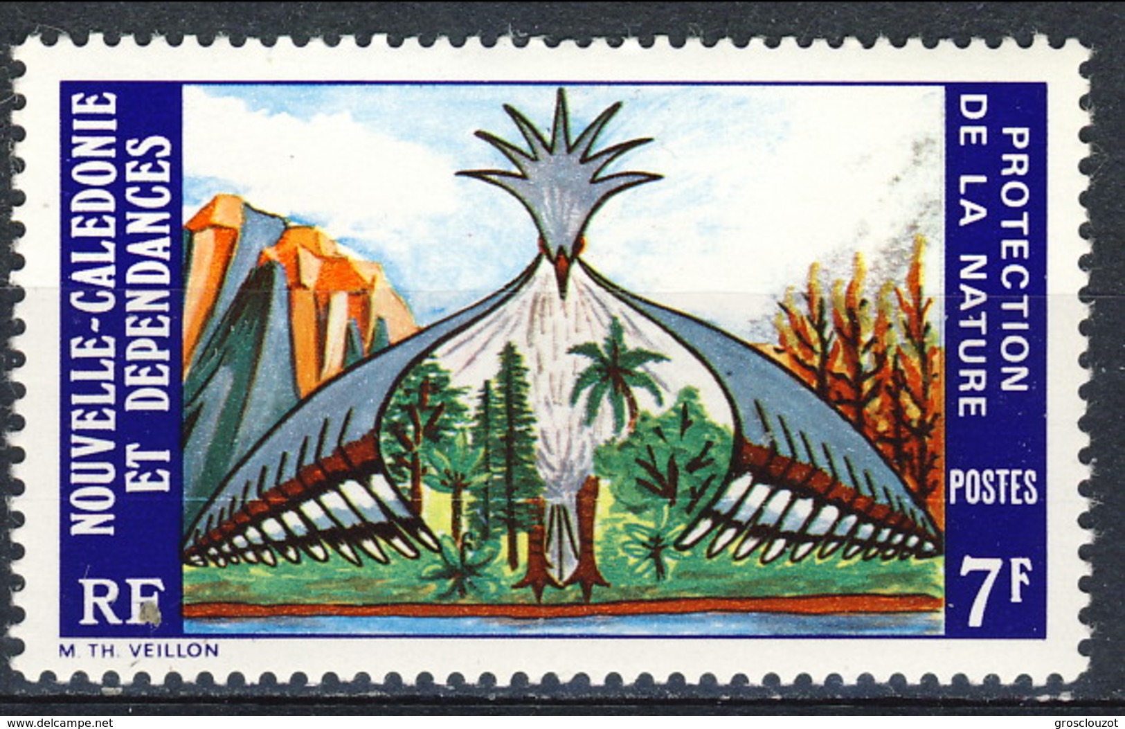 Nouvelle Caledonie 1974 N. 390 MNH Cat. &euro; 2 - Nuovi